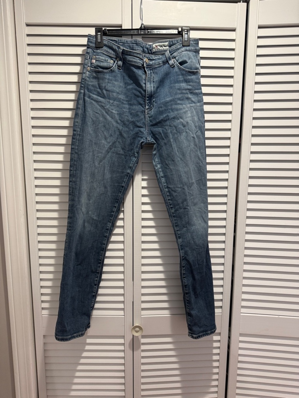 AG Adriano Goldschmied Mari size 31 Women's Skinny Jeans in Faded Blue